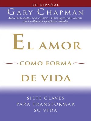 cover image of El amor como forma de vida